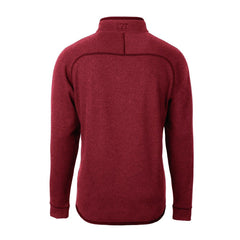 San Francisco 49ers Cutter & Buck Helmet Mainsail Sweater-Knit Half-Zip Pullover Jacket - Red online