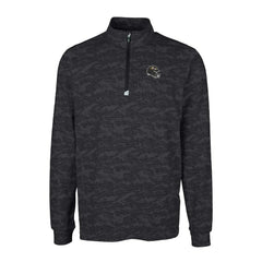 Baltimore Ravens Cutter & Buck Helmet Traverse Camo Print Stretch Quarter-Zip Pullover Top - Black online