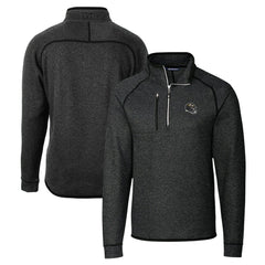 Baltimore Ravens Cutter & Buck Helmet Mainsail Sweater-Knit Half-Zip Pullover Jacket - Charcoal discount