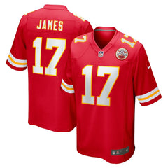 Richie James Kansas City Chiefs Game Jersey - Red cheap