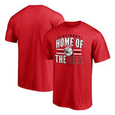 Cincinnati Reds Hometown Collection Home of The Reds T-Shirt Red