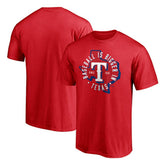 Texas Rangers Hometown Collection Baseball Is Bigger In Texas T-Shirt Red
