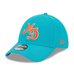 Miami Dolphins New Era City Originals 39THIRTY Flex Hat - Aqua on sale