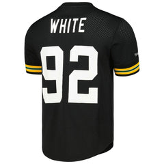 Reggie White Green Bay Packers Retired Player Name and Number Mesh Top - Black discount