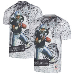 Bo Jackson Las Vegas Raiders Retired Player Name & Number Burst T-Shirt - White outlet
