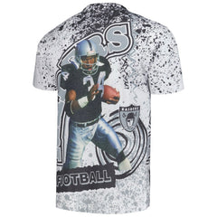 Bo Jackson Las Vegas Raiders Retired Player Name & Number Burst T-Shirt - White outlet