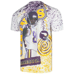 Randy Moss Minnesota Vikings Retired Player Name & Number Burst T-Shirt - White sale