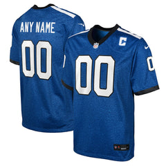 Indianapolis Colts Youth Indiana Nights Alternate Custom Game Jersey - Blue cheap