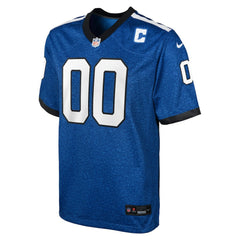 Indianapolis Colts Youth Indiana Nights Alternate Custom Game Jersey - Blue cheap