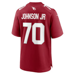 Paris Johnson Jr. Arizona Cardinals Game Jersey - Cardinal on sale
