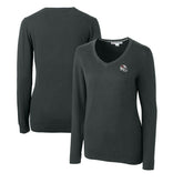 Arizona Cardinals Cutter & Buck Women's Helmet Logo Lakemont Tri-Blend V-Neck Pullover Sweater - Charcoal online