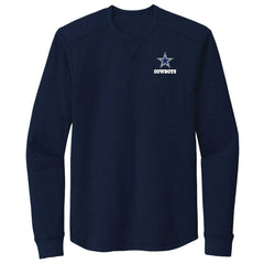 Dallas Cowboys Dunbrooke Cavalier Thermal Long Sleeve T-Shirt - Navy sale
