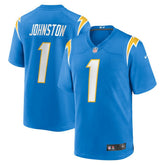 Quentin Johnston Los Angeles Chargers Game Player Jersey - Powder Blue on sale