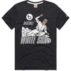 Chicago White Sox Homage x Topps Tri-Blend T-Shirt Charcoal