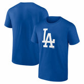 Los Angeles Dodgers Logo Athletic Official Logo T-Shirt Royal
