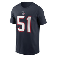 Will Anderson Jr. Houston Texans Player Name & Number T-Shirt - Navy on sale