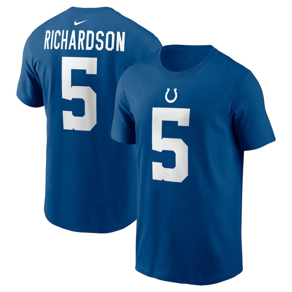 Anthony Richardson Indianapolis Colts Player Name & Number T-Shirt - Royal for sale