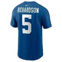 Anthony Richardson Indianapolis Colts Player Name & Number T-Shirt - Royal for sale