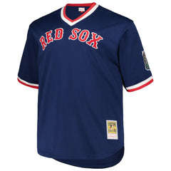 Pedro Martinez Boston Red Sox 1999 Cooperstown Collection Mesh Pullover Jersey Navy