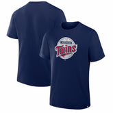 Minnesota Twins Vintage Logo Legacy T-Shirt Navy