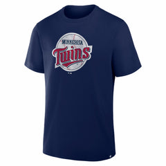 Minnesota Twins Vintage Logo Legacy T-Shirt Navy