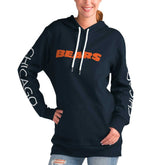Chicago Bears G-III 4Her by Carl Banks Women's Extra Inning Pullover Hoodie - Navy for sale