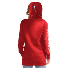 Tampa Bay Buccaneers G-III 4Her by Carl Banks Women's Extra Inning Pullover Hoodie - Red for sale