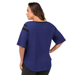 Baltimore Ravens G-III 4Her by Carl Banks Women's Plus Size Linebacker T-Shirt - Purple outlet