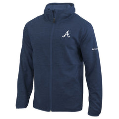 Atlanta Braves Omni-Wick It's Time Full-Zip Jacket Navy