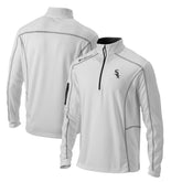 Chicago White Sox Omni-Wick Shotgun Quarter-Zip Pullover Top White