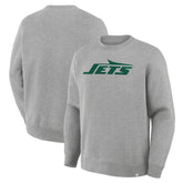 New York Jets Primary Logo Legacy Sweatshirt - Heather Gray on sale