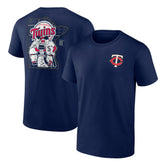 Minnesota Twins Hometown Collection Stadium Signage T-Shirt Navy