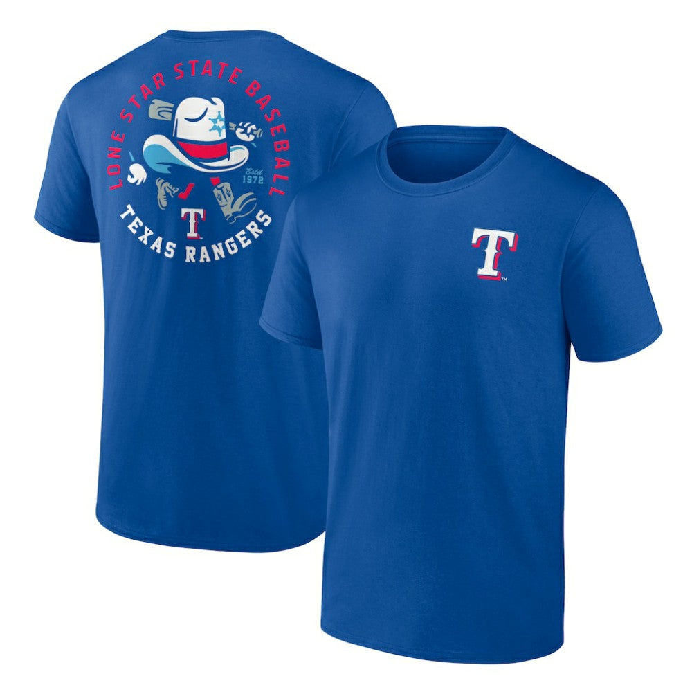 Texas Rangers Hometown Collection 10 Gallon Baseball T-Shirt Royal
