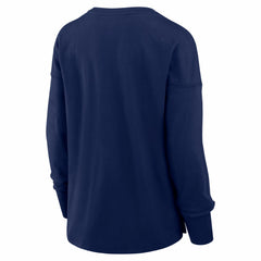 New England Patriots Women's Essential Long Sleeve T-Shirt - Navy for sale