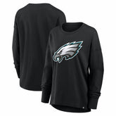 Philadelphia Eagles Women's Essential Long Sleeve T-Shirt - Black sale