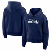 Seattle Seahawks Women's Essential Legacy Hoodie - College Navy on sale