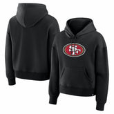 San Francisco 49ers Women's Essential Legacy Hoodie - Black for sale
