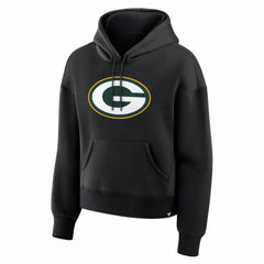 Green Bay Packers Women's Essential Legacy Hoodie - Black outlet