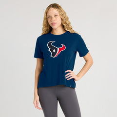 Houston Texans Women's Essential Legacy T-Shirt - Navy outlet