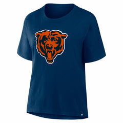 Chicago Bears Women's Essential Legacy T-Shirt - Navy sale