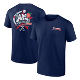 Atlanta Braves Hometown Collection Nice Kicks T-Shirt Navy