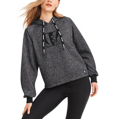 Cincinnati Bengals DKNY Sport Women's Debbie Dolman Raglan Pullover Hoodie - Black for sale
