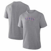 Texas Rangers Play Tribute Tri-Blend T-Shirt Heather Gray