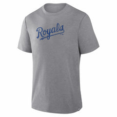 Kansas City Royals Play Tribute Tri-Blend T-Shirt Heather Gray
