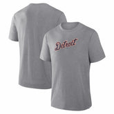 Detroit Tigers Play Tribute Tri-Blend T-Shirt Heather Gray