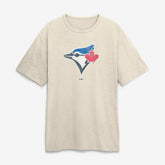Toronto Blue Jays Stadium Slub T-Shirt Cream
