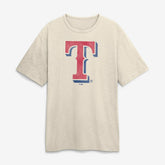 Texas Rangers Stadium Slub T-Shirt Cream