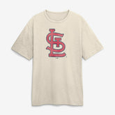St. Louis Cardinals Stadium Slub T-Shirt Cream