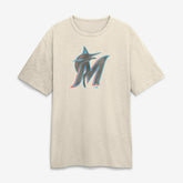 Miami Marlins Stadium Slub T-Shirt Tan