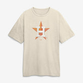 Houston Astros Stadium Slub T-Shirt Tan